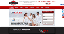 Desktop Screenshot of pacificalarms.com